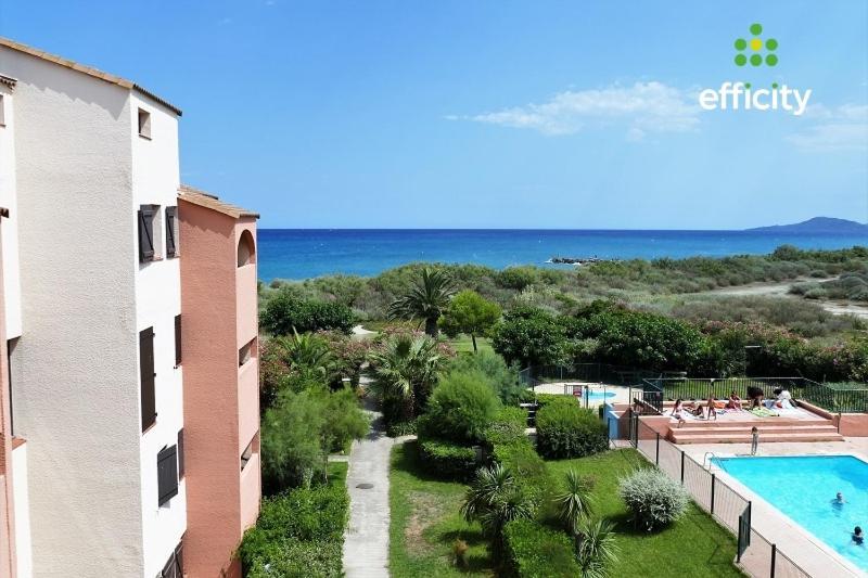 Tropique : Appart Vue Mer Et Piscine Saint-Cyprien  Buitenkant foto